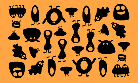 halloweeen vector design for halloween eventのイラスト素材