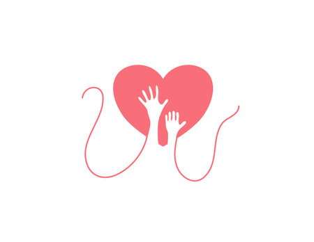 day of charity illustration vector design for charity day event vectorのイラスト素材