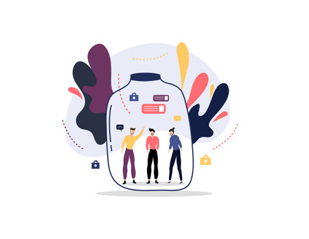 day of charity illustration vector design for charity day event vectorのイラスト素材