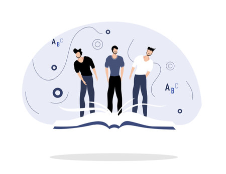 teacher's day illustration vector design for teacher eventのイラスト素材