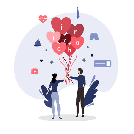 day of charity illustration vector design for charity day event vectorのイラスト素材