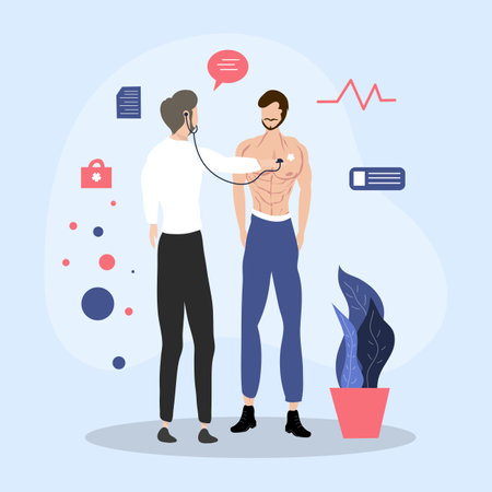 doctor and nurses illustration vector  design for doctor nurses dayのイラスト素材