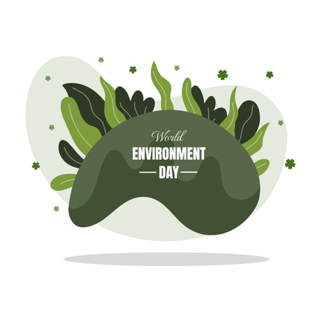 World environment day illustration Vectorのイラスト素材