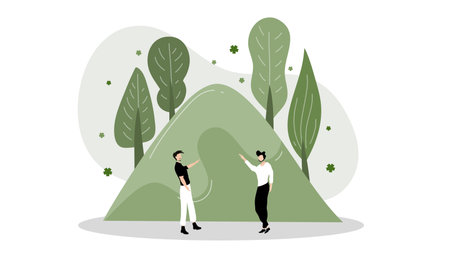 World environment day illustration vectorのイラスト素材