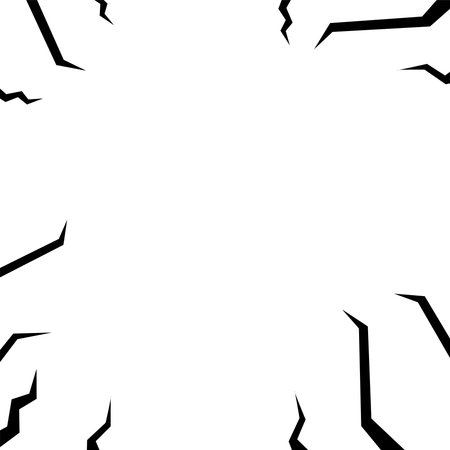 Cracked white paper effect simple torn texture backgroundのイラスト素材