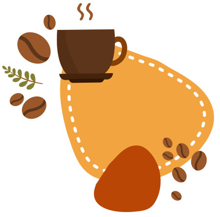 Coffee lovers will love this design on your next design.のイラスト素材