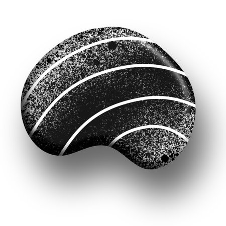 Black and white abstract background. 3d rendering, 3d illustration.の写真素材