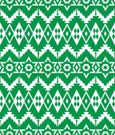 Seamless sweater vector print, geometric background for winter season, new year, chiristmas fabric design.のイラスト素材