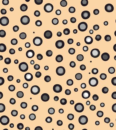 Seamless grunge vector rounds, circle pattern, colorful backgroundのイラスト素材