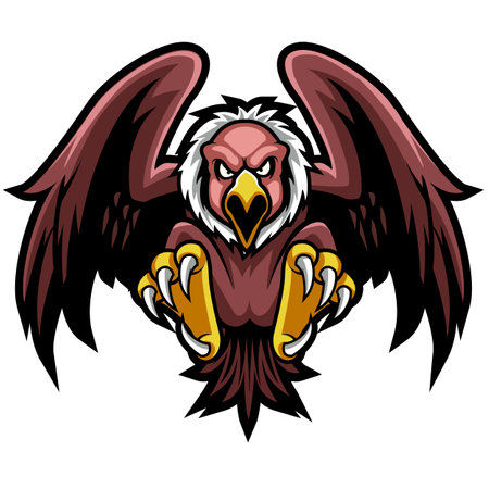 Vulture Bird Animal Wild Animal Vector illustrationのイラスト素材
