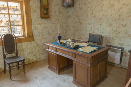 Irkutsk Region, Taltsy, Museum of Ancient Zotchestvo, June 2019のeditorial素材