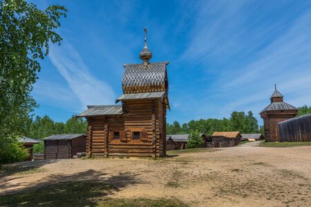 Irkutsk Region, Taltsy, Museum of Ancient Zotchestvo, June 2019のeditorial素材