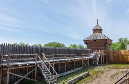 Irkutsk Region, Taltsy, Museum of Ancient Zotchestvo, June 2019のeditorial素材