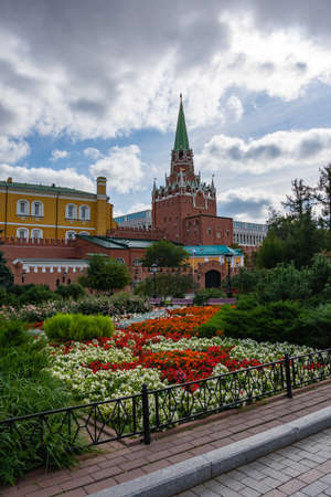 View of the Trinity Tower on a sunny day in autumnのeditorial素材