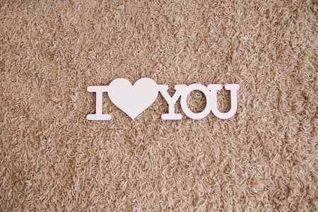 I Love Youの写真素材