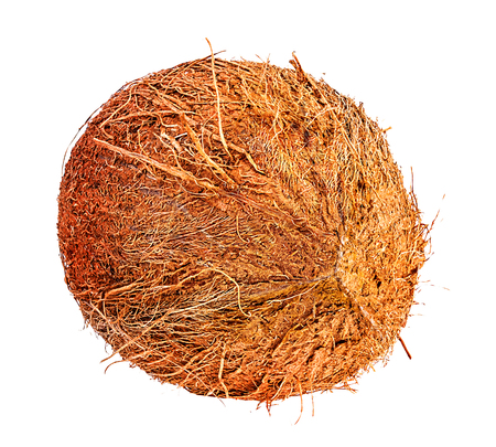 Coconuts isolated on white background