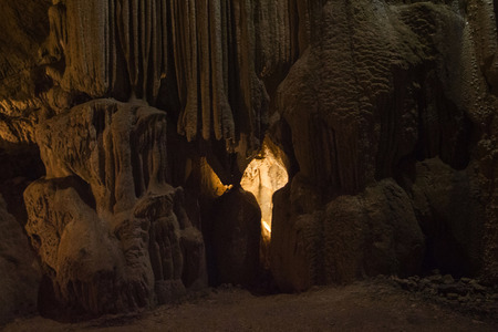 Natural Cave Lokvarka in Gorski Kotar, Croatiaの写真素材