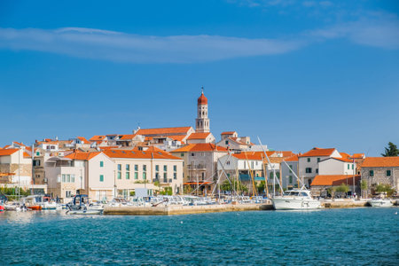 Croatia, the picturesque city of Zadar in Balkan