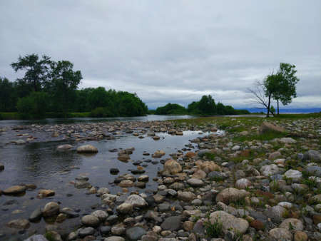 incredible beauty of Lake Baikalの写真素材
