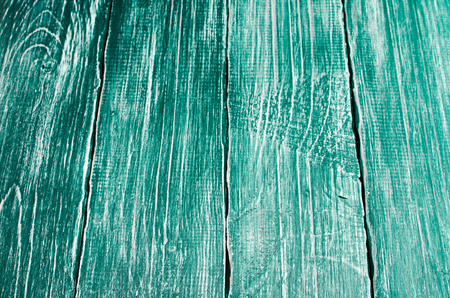 old wooden  texture, green wood, background for design. horizontallyの写真素材