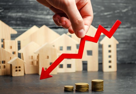 a decline in property prices. population decline. falling interest on the mortgage. reduction in...