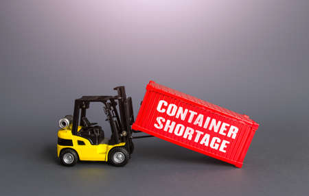 Container shortage in the world transport system. Imbalance, high prices for the transportation of...