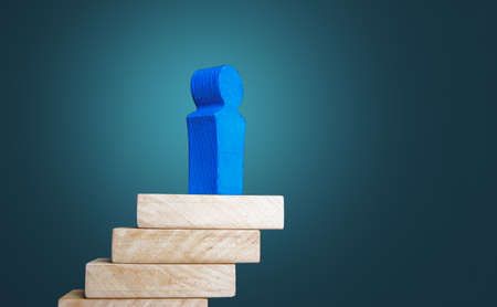 The leader who reached the top. Success and loneliness at its peak. leadership skills. experience, education. Special and talented. One unique. idol. Contemplation, creation. career. Fame.の写真素材