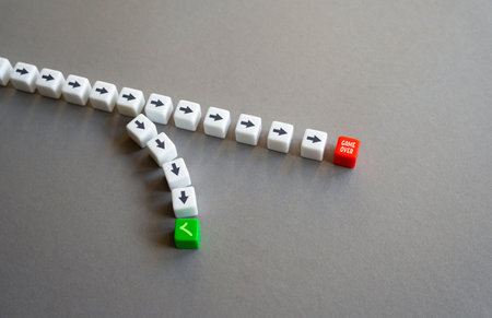 Finish in time. Fix profits, losses. To summarize. Deviate from the path and successfully complete...