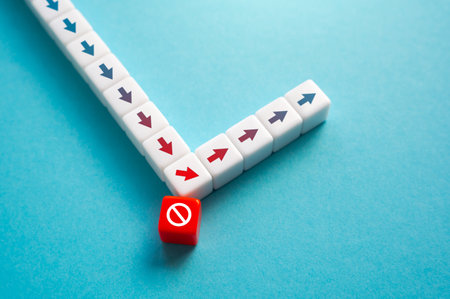 Change trajectory after denial. blocking. Get a warning, change plans. Don't slow down, save energy....