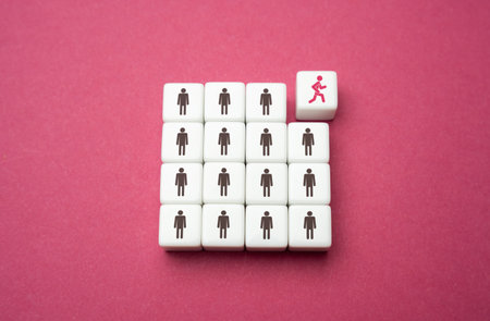 Leave the team. Run away from the group. Quit. Dismissal of an incompetent employee. Avoid, quit....