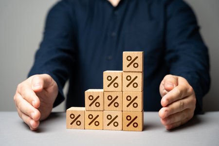 Protect capital and economic growth. High income on deposits and investments. Increase income and payouts. Loyalty program and benefits. Savings account. Maximize financial gains.の写真素材