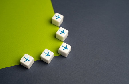 Travel by plane. Choose a destination for your vacation and holidays. Hot travel destinations. Air...