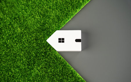 Expansion of cities and construction on natural spaces. Expansion of human settlements. Damage to nature. Regulation and environmental protection.の写真素材