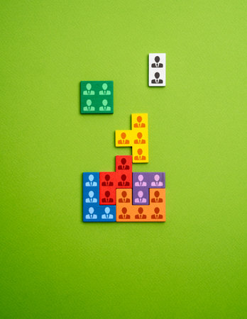Assembling a company from various teams and departments. Building an effective business. Recruiting...