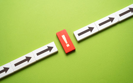 Stopping the process. Insurmountable barrier. Solving the problem. Prohibitions and refusals....