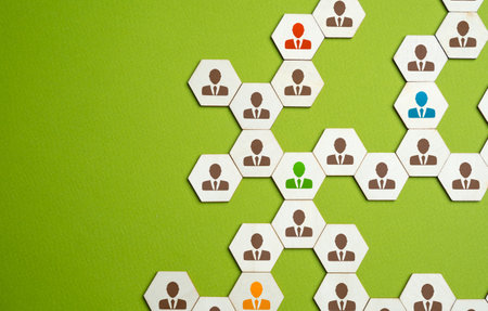 Work relations and human resources. Corporate networks. Key employees. Teamwork. Cooperation and...