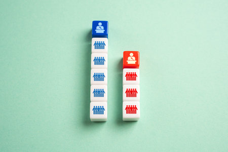 Comparison of electoral support for two politicians. The concept of competition and democratic...