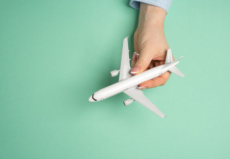 Air travel. Vacation planning, global mobility. Tourism, business trips, and exploring new destinations.の写真素材