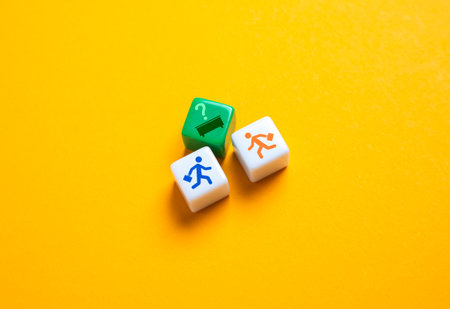 Competition for a job or a chair in management. Candidates compete for a high-ranking position or managerial role. Workplace competition.の写真素材