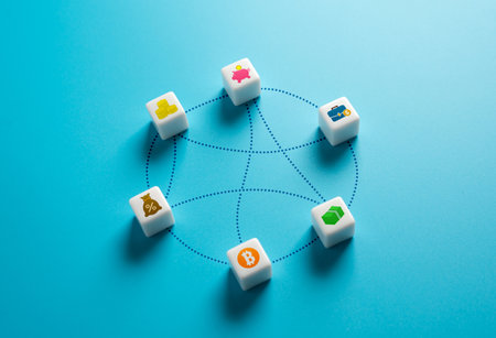 Diversification of financial asset portfolio. Spreading investments across various asset types helps...
