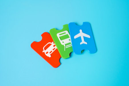 Coupons and tickets for planes, rail transport or car sharing. Multimodal transportation options....