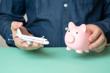 Save on flights. Collect bonuses and airline miles, loyalty program, cheap tickets, frequent flyer...