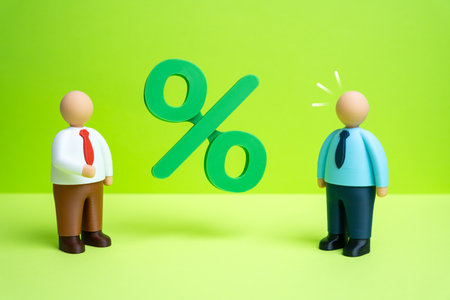 Competitive interest rates on mortgages, loans, and credits are available. Favorable installment plans are available. Deposits and savings are available. Hedge funds. Banking, personal financeの写真素材