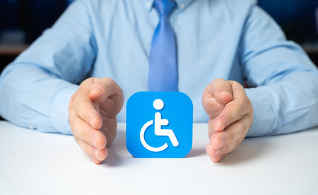 Social protection of persons with disabilities. Protection of rights and observance of interests....