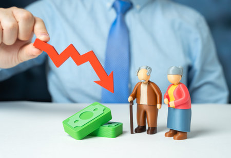 Reductions in pensions and benefits for retirees. Economic problems and declining income. Budget...