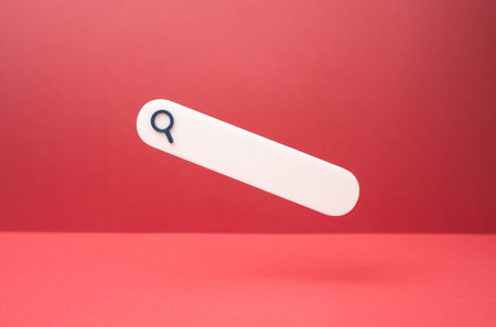 Search bar. Ask AI. Search for information. Artificial intelligence assistant, online queries and digital navigation for research, education and business analytics.