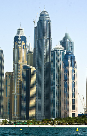 Dubai Marinaのeditorial素材