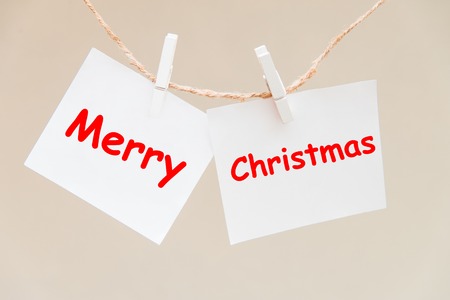 Inscription merry christmas on the background, happy new yearの写真素材