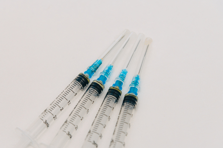 Treatment against addiction. Vaccination of people. Insulin injection. Diabetesの写真素材