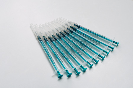 Treatment against addiction. Vaccination of people. Insulin injection. Diabetesの写真素材
